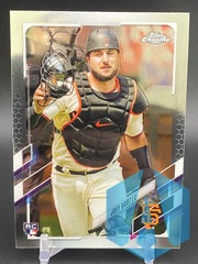2021 Topps Chrome #109 Joey Bart Rookie San Francisco Giants